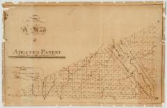 Map of Adgate's Patent. Map #75A