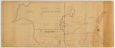 Map of Townships No. 5, Chenango, No. 8, Randolph, and General Clinton's Tract. Map #82