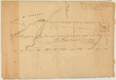 Map of a tract equal to 6 miles Square reserved for use of the Indians of the Village of St. Regis. Map #89