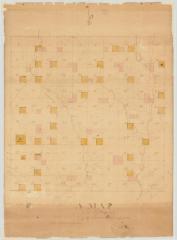 Map of the subdivision of the Township of Locke by Abraham Hardenbergh. Map #118