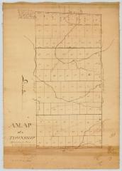 Map of  a Madison County Township, 1789. Map #71