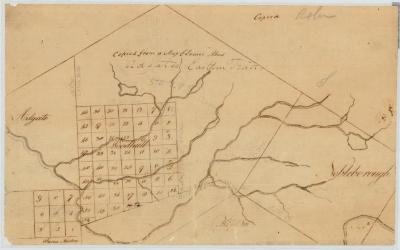 Map of Adgate's Patent. Map #75B