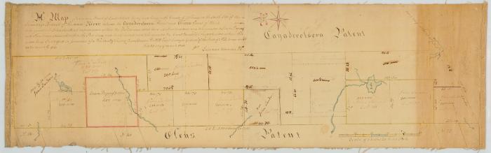 Map of a certain tract of land in the County of Albany. Map #92