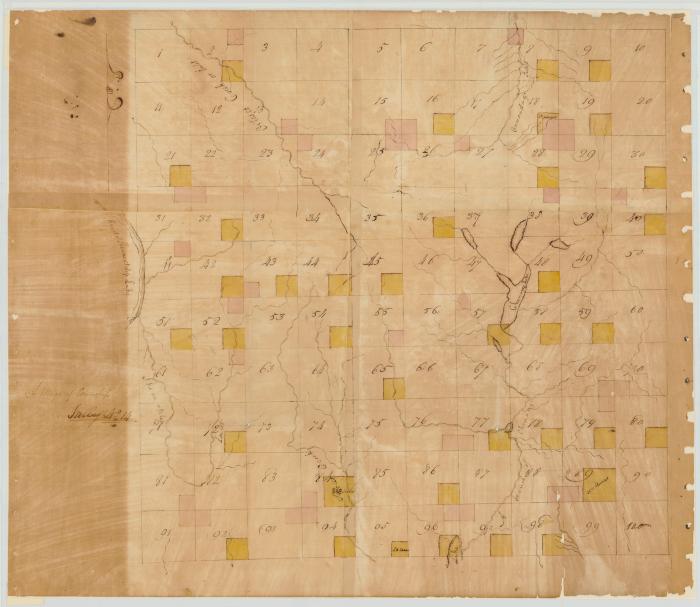 Map of Township Tully (No. 14). Map #114