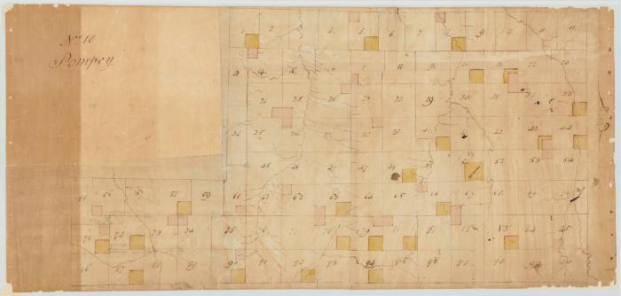 Map of Township Pompey (No. 10). Map #110