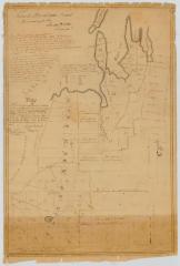 Map of tract of unappropriated land in the Town of Queensbury called the French Mountain Tract. Map #68