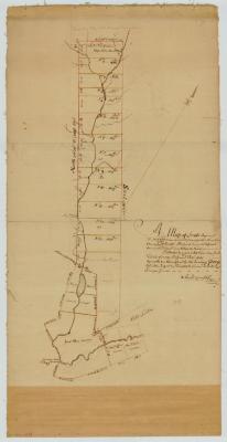 Map of Bergen's Purchase, on the Sakindaga branch of the Hudson's river. Map #88