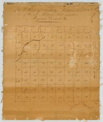 Map of Township No. 3 of the Old Military Tract. Map #87