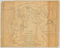 Map of Alexandria, being two tracts of land situate at the north end of Lake George. Map #96