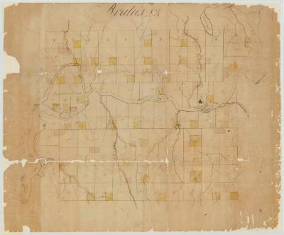 Map of Township Brutus (No. 4). Map #104