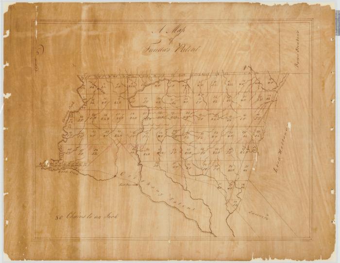 Map of Funda's Patent. Map #76