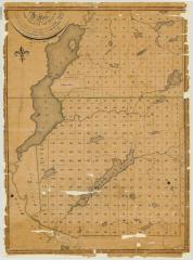 Map of two tracts of land called Scaroon Tract and Brant Lake Track. Map #49