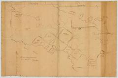 Map of a survey of lands on Lake George. Map #80