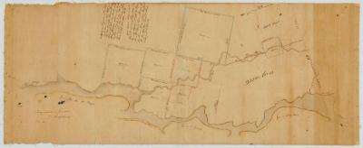 Map of sundry tracts of land in the present Town of Messina, St. Lawrence County. Map #84