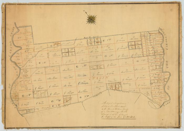 Map of Magin's and Lott and Lows Patent. Map #62