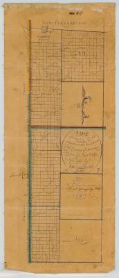 Map of a tract of land, principally settled, situate in the west part of the County of Chenango. Map #86B