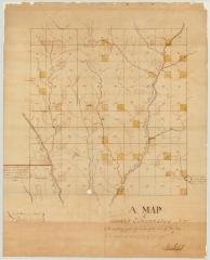 Map of Township Cincinnatus (No. 25) of the Military Gratuity Lands. Map #125