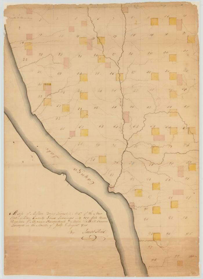 Map of Township Milton (No. 17). Map #117