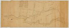 Map of sundry tracts of land in the present Town of Messina, St. Lawrence County. Map #84