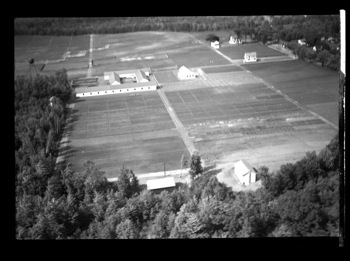 Saratoga Nursery, Aerial View