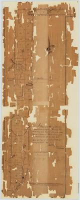 Map of tract of unappropriated land in the Towns of Tycondaroga and Hague. Map #208