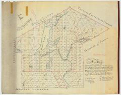 Map of a certain tract of land belonging to the State of New York (Copy).  Copy of Map #159