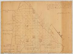 Map of tract of 56,000 acres of land, granted to W. M. Bayard and 54 others. Map #139