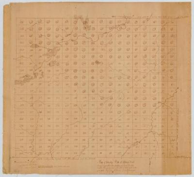 Map of Township No. 10, Old Military Tract. Map #158