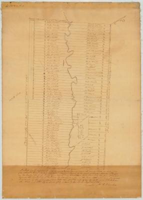 Map of Cosby's Manor. Map #182