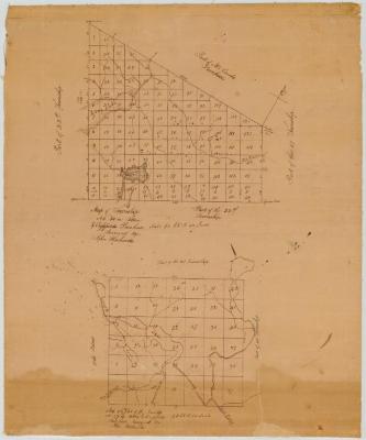 Map of Township No. 50 in Totten and Crossfield's Purchase. Map #141