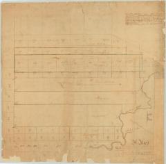 Map of lands owned by Sir William Johnson. Map #222A