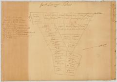 Map of Jacob Lansing's Patent. Map #169