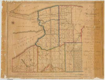 Map of Morris's Purchase or West Geneseo. Map #145