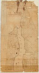 Map of the Late Cayuga Reservation. Map #144