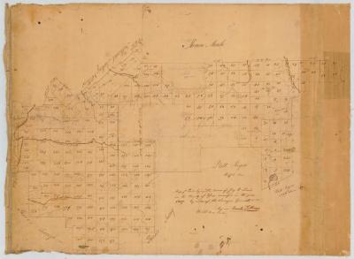 Map of lands in the Town of Jay and Lewis. Map #163