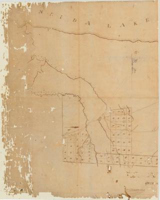 Map of the late Oneida Reservation. Map #227A
