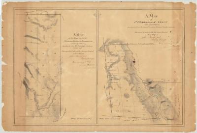 Map of east part of Onondaga Residence Reservation and Cowasselon Tract. Map #150