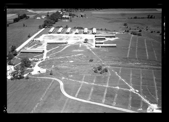 CCC Camp, Sherburne, Aerial View