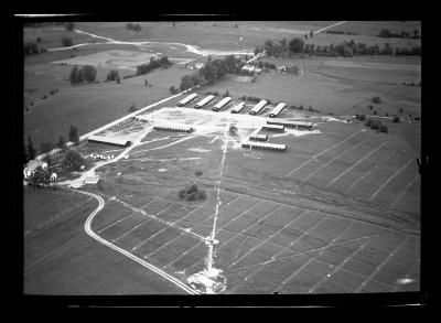 CCC Camp, Sherburne, Aerial View