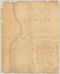 Map of 1000 Acre Tract in the 14th Township in the County of Ontario. Map #301B