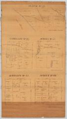 Map of Scipio No. 79, Camillus No. 97, Junius No. 53 and 68 and Aurelius No. 32. Map #247