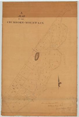 Map of Crumhorn Mountain. Map #264