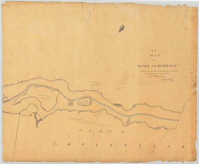 Map of the River St. Lawrence. Map #249C (Pt. 5)