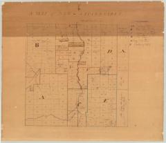 Map of New Stockbridge and land ceded to the people of  New York by the Stockbridge Indians. Map #263A