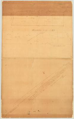 Map of 201 Acres of land lying in the Town of Sullivan. Map #265