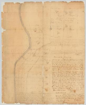 Map of 1000 Acre Tract in the 14th Township in the County of Ontario. Map #301B