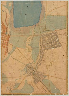 Map of a part of the Onondaga Salt Springs Reservation. Map #312B