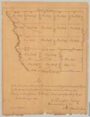 Map of land ceded to the People of New York State by the 2nd Christian Party of the Oneida Indians. Map #277E