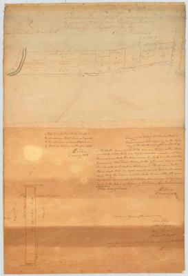 Map of Lot No. 2  in Sadaquada Patent and Lot No. 13 in Sacondaga Patent. Map #297