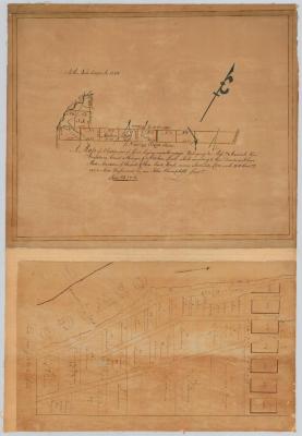 Map of a tract near Sacondaga Patent belonging to Jeremiah Van Rensselaer, Samuel Stringer and Stephen Lush. Map #288